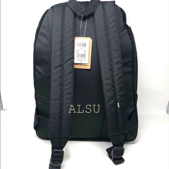 🎒SCHOOL SALE🎒VANS Old School 3 Backpack Acid Red Off The Wall VN0A3I6RYML - Picture 4 of 6